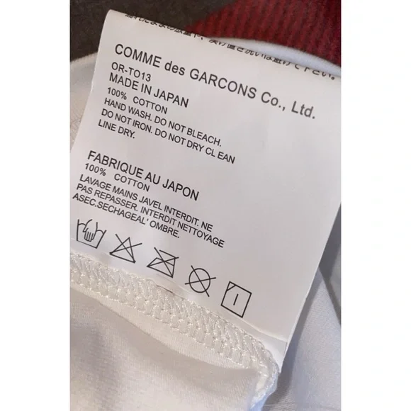 Comme Des Garçon Play Big Green Heart Tee - Picture 4 of 4